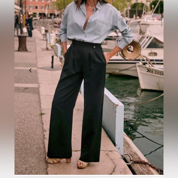 Sezane | Pants u0026 Jumpsuits | Sezane Loulou Trousers | Poshmark